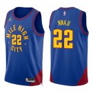 Nuggets #22 Zeke Nnaji Royal Blue Swingman Jersey