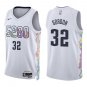 Nuggets #32 Aaron Gordon White City Swingman Jersey