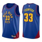 Nuggets #33 David Thompson Royal Blue Swingman Jersey