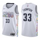 Nuggets #33 David Thompson White City Swingman Jersey