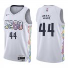 Nuggets #44 Dan Issel White City Swingman Jersey