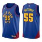 Nuggets #55 Dikembe Mutombo Royal Blue Swingman Jersey