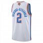 Oklahoma City Thunder #2 Shai Gilgeous-Alexander White Jersey-