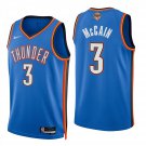Oklahoma City Thunder #3 Jared McCain Blue Jersey- Oklahoma City Thunder #3 Jared McCain Blue Jersey-