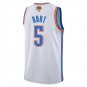 Oklahoma City Thunder #5 Luguentz Dort White Jersey-