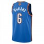 Oklahoma City Thunder #6 Jaylin Williams Blue Jersey-