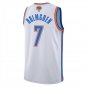 Oklahoma City Thunder #7 Chet Holmgren White Jersey-