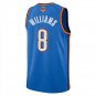 Oklahoma City Thunder #8 Jalen Williams Blue Jersey-