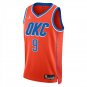 Oklahoma City Thunder #9 Alex Caruso Orange Jersey-