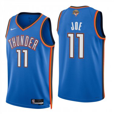 Oklahoma City Thunder #11 Isaiah Joe Blue Jersey-