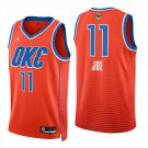 Oklahoma City Thunder #11 Isaiah Joe Orange Jersey- Oklahoma City Thunder #11 Isaiah Joe Orange Jersey-