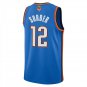 Oklahoma City Thunder #12 Thomas Sorber Blue Jersey-