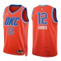 Oklahoma City Thunder #12 Thomas Sorber Orange Jersey