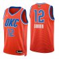 Oklahoma City Thunder #12 Thomas Sorber Orange Jersey-