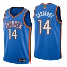 Oklahoma City Thunder #14 Payton Sandfort Blue Jersey-