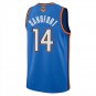 Oklahoma City Thunder #14 Payton Sandfort Blue Jersey-
