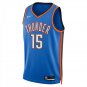 Oklahoma City Thunder #15 Branden Carlson Blue Jersey-