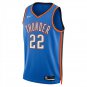 Oklahoma City Thunder #22 Cason Wallace Blue Jersey-