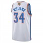 Oklahoma City Thunder #34 Kenrich Williams White Jersey-