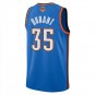 Oklahoma City Thunder #35 Kevin Durant Blue Jersey-