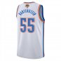 Oklahoma City Thunder #55 Isaiah Hartenstein White Jersey-