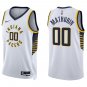 Pacers #00 Bennedict Mathurin White Swingman Jersey