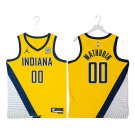Pacers #00 Bennedict Mathurin Yellow Swingman Jersey
