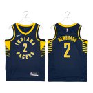 Pacers #2 Andrew Nembhard Navy Swingman Jersey