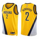 Pacers #2 Andrew Nembhard Yellow Swingman Jersey