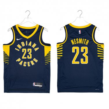 Pacers #23 Aaron Nesmith Navy Swingman Jersey