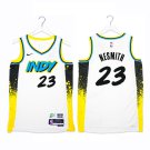 Pacers #23 Aaron Nesmith White City Swingman Jersey