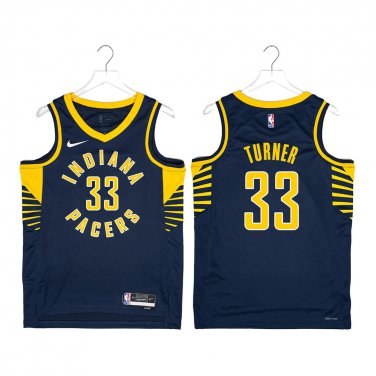 Pacers #33 Myles Turner Navy Swingman Jersey