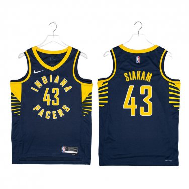 Pacers #43 Pascal Siakam Navy Swingman Jersey