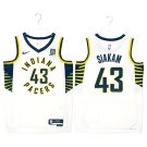 Pacers #43 Pascal Siakam White Swingman Jersey