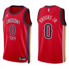 Pelicans #0 Keion Brooks Jr. Red Swingman Jersey