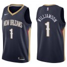 Pelicans #1 Zion Williamson Navy Swingman Jersey