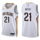 Pelicans #21 Yves Missi White Swingman Jersey