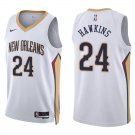 Pelicans #24 Jordan Hawkins White Swingman Jersey