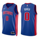 Pistons #0 Jalen Duren Royal Blue Swingman Jersey