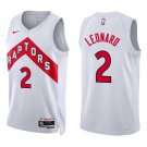 Raptors #2 Kawhi Leonard White Swingman Jersey