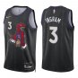 Raptors #3 Brandon Ingram Black City Swingman Jersey