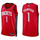 Rockets #1 Amen Thompson Red Swingman Jersey