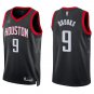 Rockets #9 Dillon Brooks Black Statement Swingman Jersey