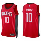 Rockets #10 Jabari Smith Red Swingman Jersey