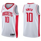 Rockets #10 Jabari Smith White Swingman Jersey