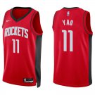 Rockets #11 Yao Ming Red Swingman Jersey