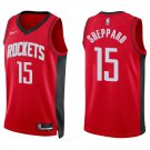 Rockets #15 Reed Sheppard Red Swingman Jersey