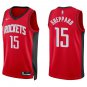 Rockets #15 Reed Sheppard Red Swingman Jersey