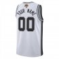 San Antonio Spurs #00 Custom Name And Number White Jersey-