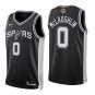 San Antonio Spurs #0 Jordan McLaughlin Black Jersey-
